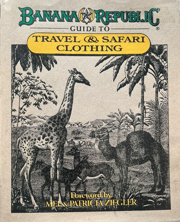 Banana Republic 1986 Catalog Cover: Travel & Safari Clothing 